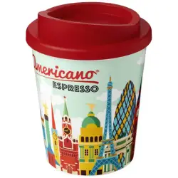 Kubek termiczny espresso z serii Brite-Americano® o pojemności 250 ml - kolor czerwony