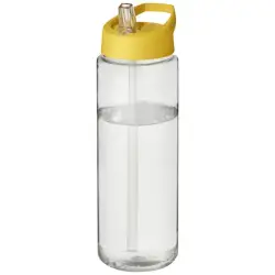 Bidon H2O Vibe o pojemności 850 ml z wieczkiem z dzióbkiem - kolor biały
