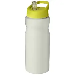 Bidon H2O Eco o pojemności 650 ml z wieczkiem z dzióbkiem - biały