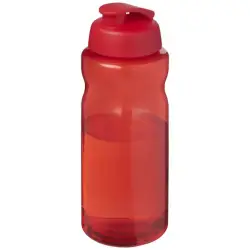 H2O Active® Eco Big Base bidon z wieczkiem zaciskowym o pojemności 1 litra kolor czerwony