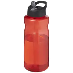 H2O Active® Eco Big Base bidon o pojemności 1 litra z wieczkiem z dzióbkiem kolor czerwony