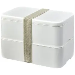 MIYO Renew dwuczęściowy lunchbox kolor biały