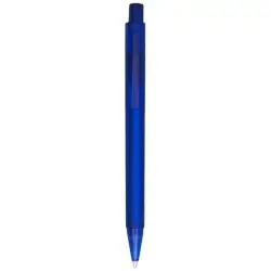 Długopis szroniony Calypso - kolor niebieski