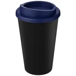 Kubek Americano Eco z recyklingu o pojemności 350 ml - kolor czarny