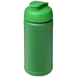 Baseline bidon o pojemności 500 ml z wieczkiem zaciskowym z materiałów z recyklingu kolor zielony