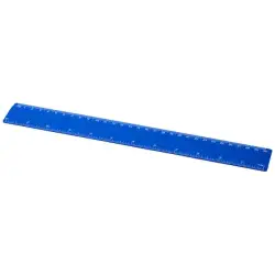 Refari linijka z tworzywa sztucznego pochodzącego z recyklingu o długości 30 cm - niebieski