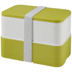 MIYO dwupoziomowe pudełko na lunch - biały