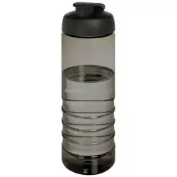 H2O Active® Eco Treble bidon z otwieraną pokrywką o pojemności 750 ml - czarny