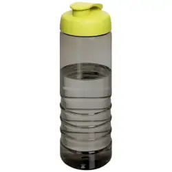 H2O Active® Eco Treble bidon z otwieraną pokrywką o pojemności 750 ml - szary