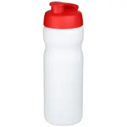 Bidon Baseline® Plus o pojemności 650 ml z otwieranym wieczkiem kolor biały i czerwony