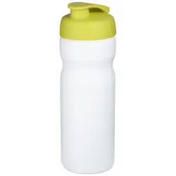 Bidon Baseline® Plus o pojemności 650 ml z otwieranym wieczkiem kolor biały i limonka
