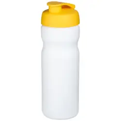 Bidon Baseline® Plus o pojemności 650 ml z otwieranym wieczkiem kolor biały i żółty