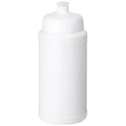 Bidon Baseline® Plus o pojemności 500 ml z wieczkiem sportowym kolor biały