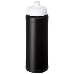 Bidon Baseline® Plus o pojemności 750 ml z wieczkiem sportowym kolor czarny i biały