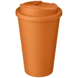 Americano® 350 ml tumbler with spill-proof lid - kolor pomarańczowy