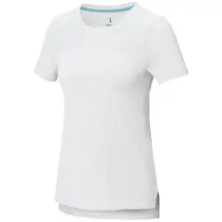 Borax luźna koszulka damska z certyfikatem recyklingu GRS kolor biały / L