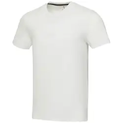 Avalite koszulka unisex z recyklingu z krótkim rękawem kolor biały / XXS