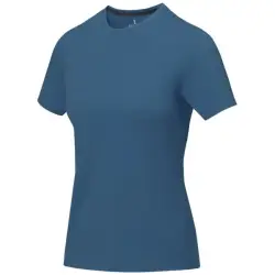 Damski t-shirt Nanaimo z krótkim rękawem kolor niebieski / L
