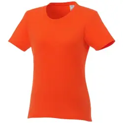 T-shirt damski z krótkim rękawem Heros kolor pomarańczowy / L