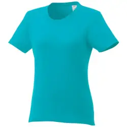 T-shirt damski z krótkim rękawem Heros kolor niebieski / XL