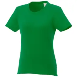 T-shirt damski z krótkim rękawem Heros kolor zielony / M