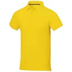 Koszulka polo Calgary - rozmiar  XL - kolor żółty