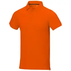 Koszulka polo Calgary - rozmiar  XL - kolor pomarańczowy
