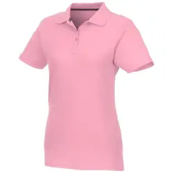 Helios - koszulka damska polo z krótkim rękawem kolor różowy / XXL