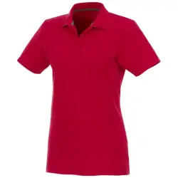 Helios - koszulka damska polo z krótkim rękawem kolor czerwony / 3XL
