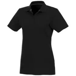 Helios - koszulka damska polo z krótkim rękawem kolor czarny / S