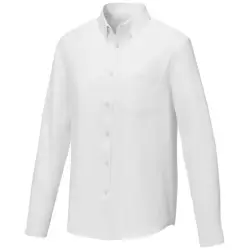 Pollux koszula męska z długim rękawem kolor biały / XXL