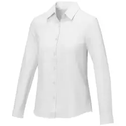 Pollux koszula damska z długim rękawem kolor biały / XXL