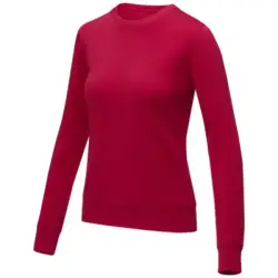 Zenon damska bluza z okrągłym dekoltem kolor czerwony / 3XL