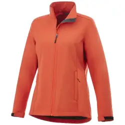 Damska kurtka typu softshell Maxson - rozmiar  S - kolor pomarańczowy