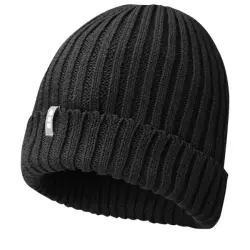 Ives organiczna czapka kolor czarny