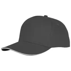 5-panelowa czapka CETO kolor szary