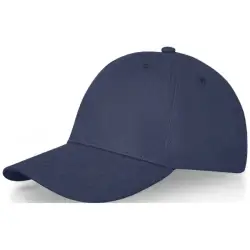 6-panelowa czapka Davis kolor niebieski
