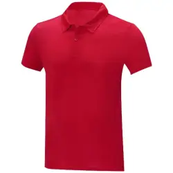 Deimos męska koszulka polo o luźnym kroju kolor czerwony / S