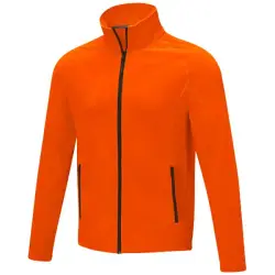 Zelus męska kurtka polarowa kolor pomarańczowy / XS