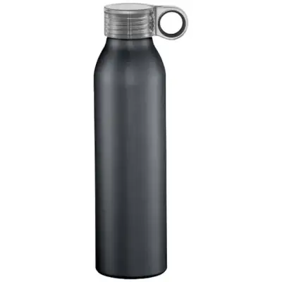 Aluminiowa butelka sportowa Grom - kolor czarny