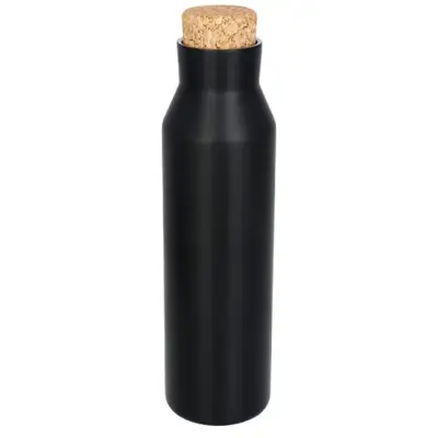 Butelka Norse z izolacją próżniowo miedzianą zamykana korkiem - kolor czarny