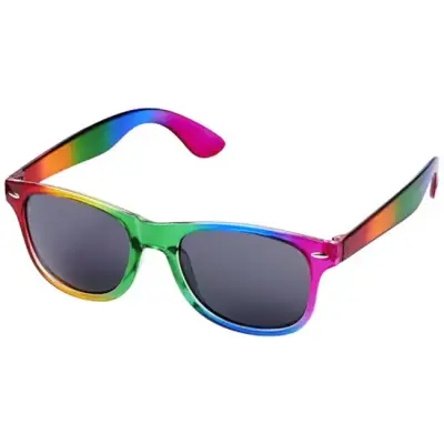 Tęczowe okulary przeciwsłoneczne Sun Ray kolor tęczowy