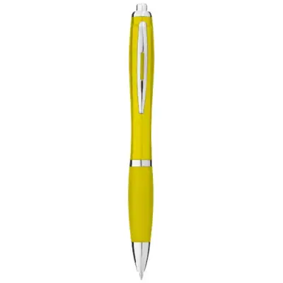 Długopis Nash czarny wkład - kolor żółty