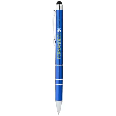 Długopis ze stylusem Charleston - kolor niebieski