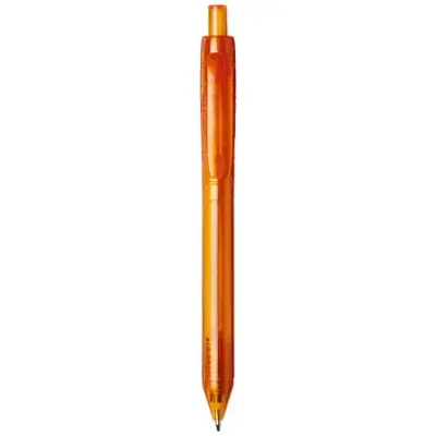 Długopis z recyklingu Vancouver kolor pomaranczowy przezroczysty