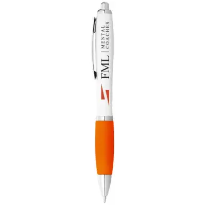 Długopis Nash niebieski wkład - pomarańczowy