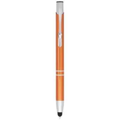 Długopis ze stylusem Olaf - kolor pomarańczowy