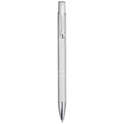 Aluminiowy długopis automatyczny Moneta kolor srebrny