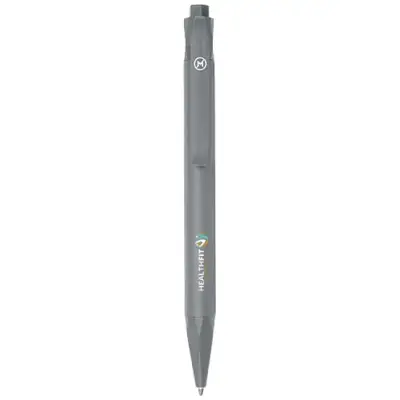 Długopis Terra z plastiku z kukurydzy - kolor szary