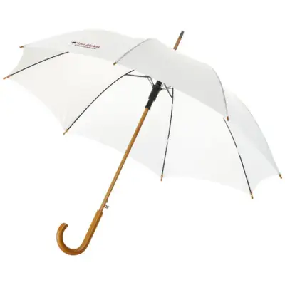 Klasyczny parasol automatyczny 23'' - kolor biały